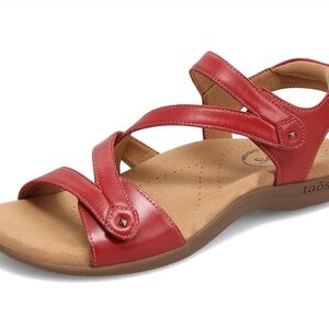WOMEN'S TAOS FOOTWEAR  BIG TIME CHERRY RED COLOR..!!!